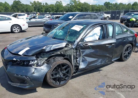 2024 Honda Civic Sport из США, поврежденный, VIN 2HGFE2F54RH527768